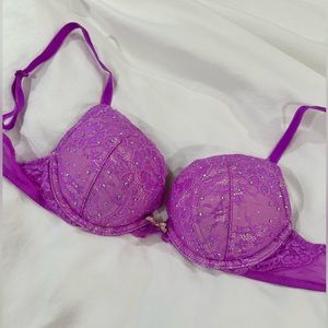 Victoria’s Secret Dream Angels Rhinestone Push Up Bra